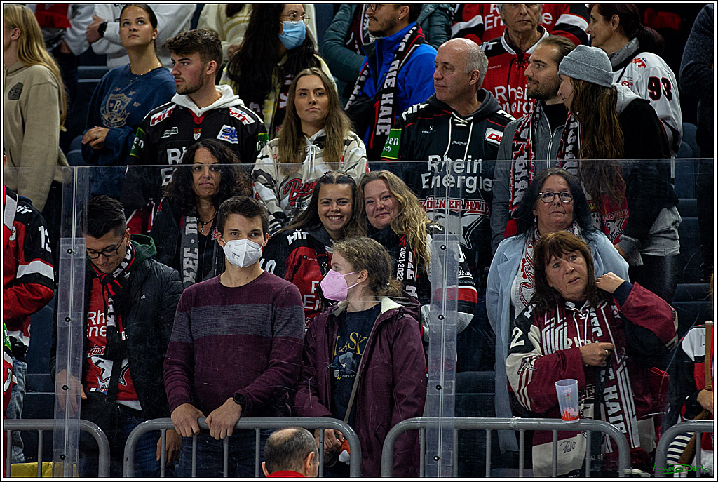 PENNY DEL; Koelner Haie- Grizzlys Wolfsburg; Koeln, 21.09.2022